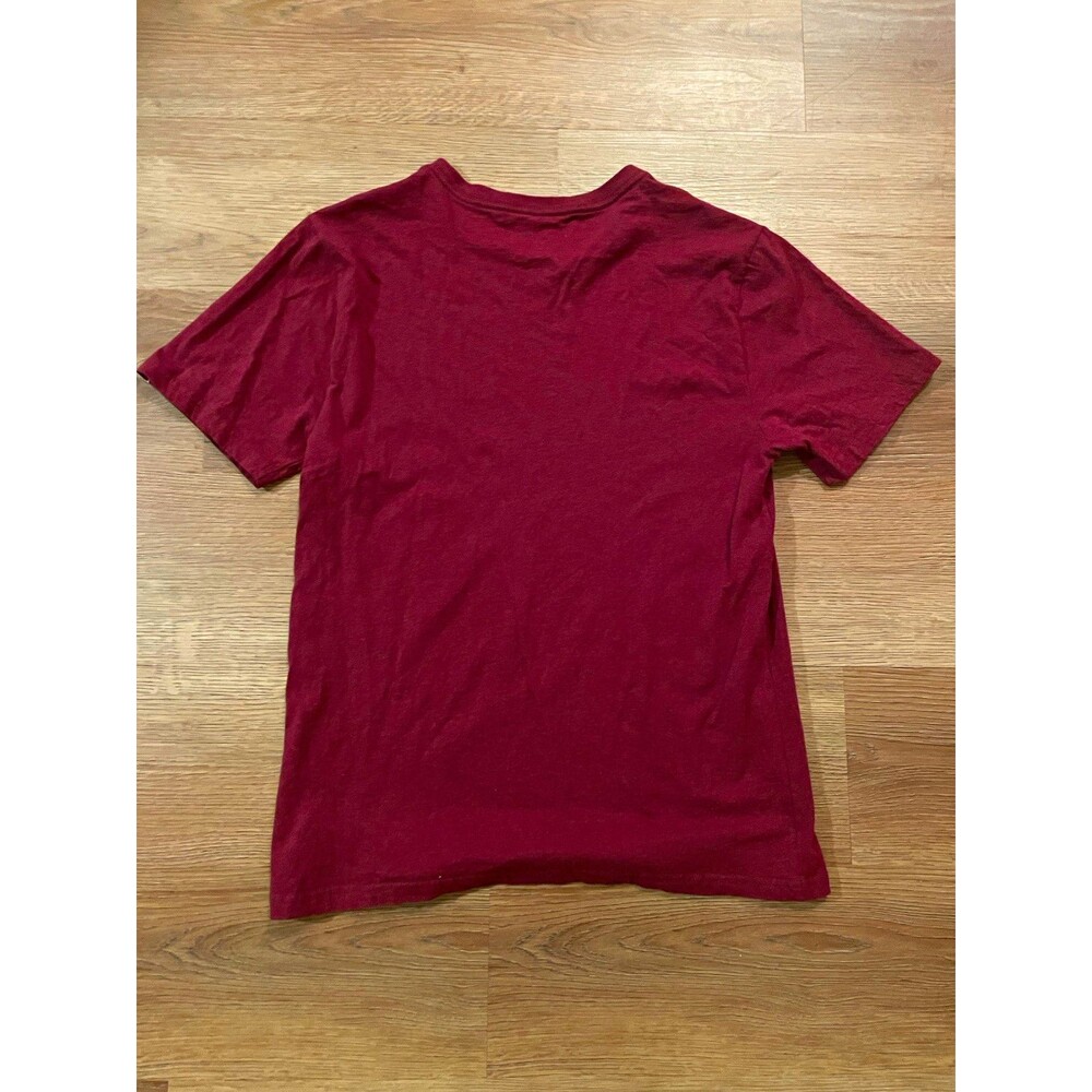 Polo Ralph Lauren Young Men’s Burgundy Solid Crew Neck T-Shirt XL 18/20